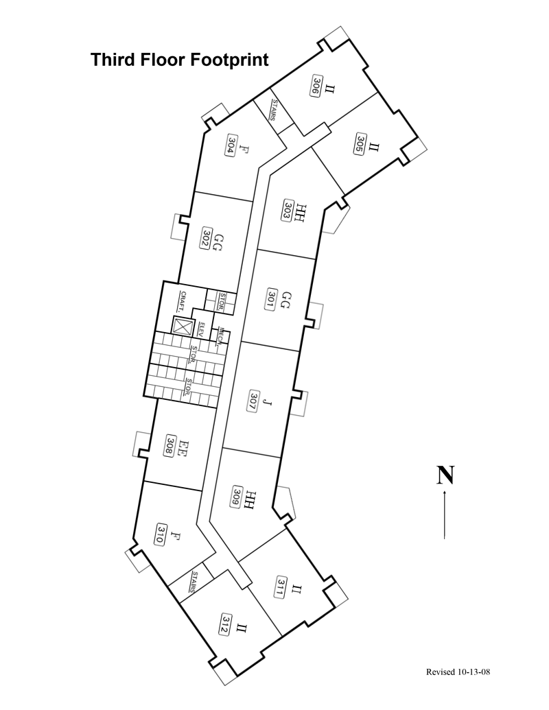 Third Floor Footprint - Realife Cooperative of Duluth